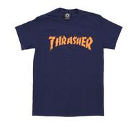 Thrasher - Magliette Fiamma - - Tops - Uomo - Blu - M