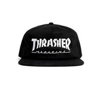 Thrasher Men's Black Snapback Hat