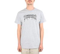 Thrasher One-Liner T-Shirt S/S - Grigio Sport