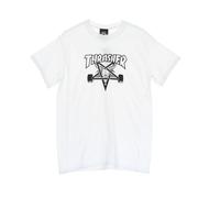 Thrasher - Skate Goat Tee Bianco/Nero - - Tops - Uomo - Bianco - M