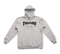 Thrasher Skate Mag Pullover con Cappuccio - Grigio Erica