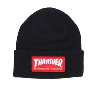 Thrasher - Skate Mag Patch Beanie Cappello Nero - - Accessories - Uomo - Nero - ONE SIZE