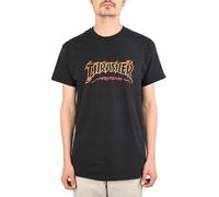 Thrasher T-Shirt S/S Cracked - Nero