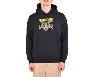 Thrasher X Anti Hero Eaglegram Felpa Con Cappuccio - Nera