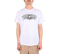 Thrasher X Anti Hero Mag Banner T-Shirt S/S - Bianco