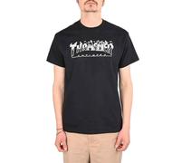 Thrasher X Anti Hero Pigeon Mag S/S T-Shirt - Nero
