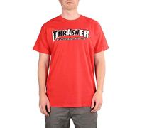 Thrasher X Baker S/S T-Shirt - Rosso