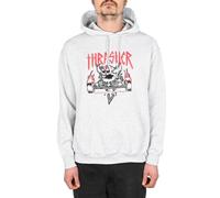 Thrasher X Giocattolo Macchina Monster-Gram Pullover con Cappuccio - Ash Grigio