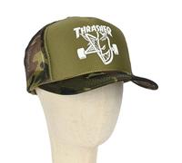 Thrasher X Spitfire Thrash & Burn Trucker Cap - Camo