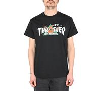 Thrasher X Toy Machine Vortex S/S T-Shirt - Nero