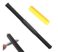 Thread Reparaturdatei - Restaurierungsdatei Rostfreie Gewindefeile mit Steigungslehre aus Kohlenstoffstahl Schwarze hochharte | multifunzione Gewindereparatur-Werkzeug-Restaurierungsfeile