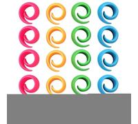 Thread Spool Savers, Reusable Thread Huggers And Organizers, Space-Saving Stoppers, 20-Piece Set, Sewing, Embroidery, Craft Enthusiasts, 1.1x1.1 Inches