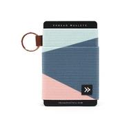 Thread Wallets Portafoglio elastico sottile minimalista per uomini e donne | Piccolo porta carte di credito per tasca frontale (linea fine)