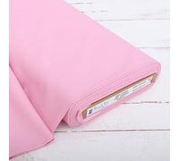 Threadart The Yard - Tessuto di lino da ricamo, tessuto di cotone e lino di alta qualità per ricamo, punto croce, abbigliamento, tela di lino, decorazione per la casa, larghezza 140 cm, rosa chiaro