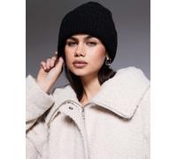 Threadbare - Berretto nero a coste No Size