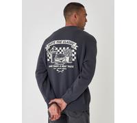Threadbare Threadbare Heavyweight Relaxed Fit Taste the Classics Graphic Print Sweatshirt large Grigio