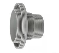 Threaded Strainer Connector for per intex 10744 Gray Plastic | Robust plastic construction, gray finish, resists weather elements, ensures long-term durability