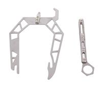 Threader per Cima di Ormeggio a U, Dock Hook in Acciaio Inox 304, Strumento Guida Cavo per Ormeggio Barche - Resistente alla Salsedine, Facile da Usare, Ideale per Navi e Yacht (Versione normale)