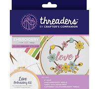 Threaders TH-1299 Filettatori-Kit Ricamo-Amore, Multi, taglia unica
