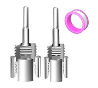 Threading Tool - PVC, 5.08x1.38x5.24in Electric Pipe Threader Accurate Cutting | Fits 1/2 & 3/4 Dies, Durable Pipe Threading For Hoses, Water Tubes, Wood, Home Repair, Metal Crafts