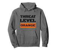 Threat Level Orange High Risk of Trump Ruining America Felpa con Cappuccio
