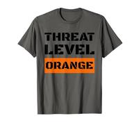 Threat Level Orange High Risk of Trump Ruining America Maglietta