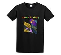 Three 6 Mafia Men Adult Short Sleeve Black XL