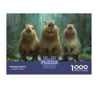 Three Castello dell'Horreurs Jigsaw 1000Pcs Animaux Mignons Puzzle Classic Adulti Ragazzi Rilassamento Intelligence Regalo Per Amore Amico 70x50cm/1000pcs