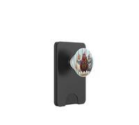 Three Chickens Bandana Farmhouse Stripe Graphic PopSockets PopWallet per MagSafe