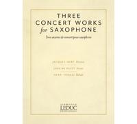 Three Concert Works For Saxophone (00)