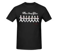 Three Days Grace Camicia Classica Uomo Donna Cotone Moda Manica Corta Graphic Tees Casual Sport Top Estate T-Shirt Abbigliamento, Musica-8, XXL