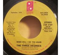 Three Degrees, The - When Will I See You Again / Dirty Ol' Man