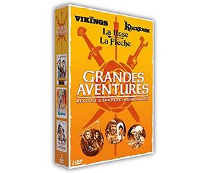 Three Epic Adventures Boxset: The Vikings / Khartoum / Robin and Marian [ Origine Francese, Nessuna Lingua Italiana ]