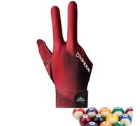 Three Finger Billiard Gloves 3-Finger - Universal Size Left Hand, Right for | Pool Sport Gloves Universal Size, Free Size, Left Hand Right | Hand, Ambidextrous for Billiard Players, Pool Cue Shooters