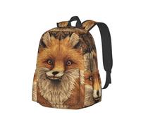 Three Fox Bouquets - Zaino leggero per viaggi, escursioni, pendolari quotidiani, lavoro, zaino per computer portatile, unisex, colore: rosa