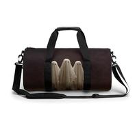 Three Ghosts Dark Fantasy Borsa da palestra da viaggio per donne e uomini borsa da viaggio cilindrica borsa da allenamento sportiva con tracolla