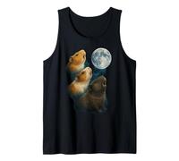 Three Guinea Pigs Howling At The Moon 3 Guinea Pigs Moon Canotta