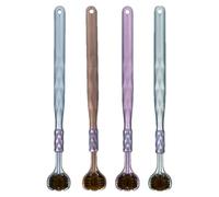 Three Headed Toothbrush - Multi-Sided Travel Toothbrush for Adults and Children, Triple Angle Cleaning Brush, Modern 360° Care Tool, Portable Hygiene Accessory for Home Bathroom Travel Kit