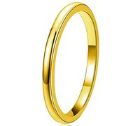 THREE KEYS JEWELRY Fede nuziale in tungsteno, per uomo e donna, 2 mm, 4 mm, 6 mm, 8 mm