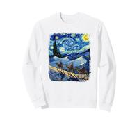 Three Kings Christmas Wise Men Holiday Van Gogh Starry Night Felpa