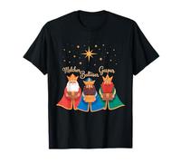 Three Kings Day Epifania Celebration Tee Christianity Maglietta