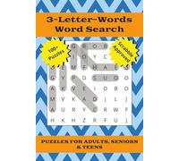 Three-Letter-Words Word Search: A Scrabble Approved Word Search Puzzle Book for Kids, Teens, and Adults. | 6x9 inches, 224 Pages | Great Gift for Scrabble Players and Puzzle Lovers