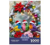 Three Little Birds Puzzle Giochi 1000 Pezzi Per Gioco Familiare Arte Interesting Puzzle Adulti Idea Regalo Per 52x38cm/1000pcs