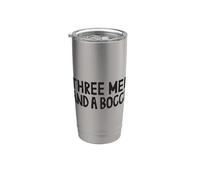 Three Men And A Bocce Ball With Jack Bocci Game Bocce Bicchiere termico in acciaio inox doppia parete
