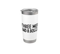 Three Men And A Bocce Ball With Jack Bocci Game Bocce Bicchiere termico in acciaio inox doppia parete