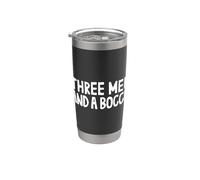 Three Men And A Bocce Ball With Jack Bocci Game Bocce Bicchiere termico in acciaio inox doppia parete