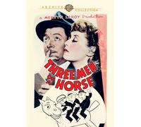 Three Men On A Horse (DVD) Sam Levene Teddy Hart Allen Jenkins Carol Hughes