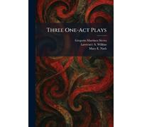 Three One-Act Plays