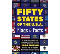three over eight learning Fifty States of the U.S.A. Flags & Facts (Tascabile)