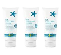 THREE PACKS of CCS Foot care Cream 175ml by CCS